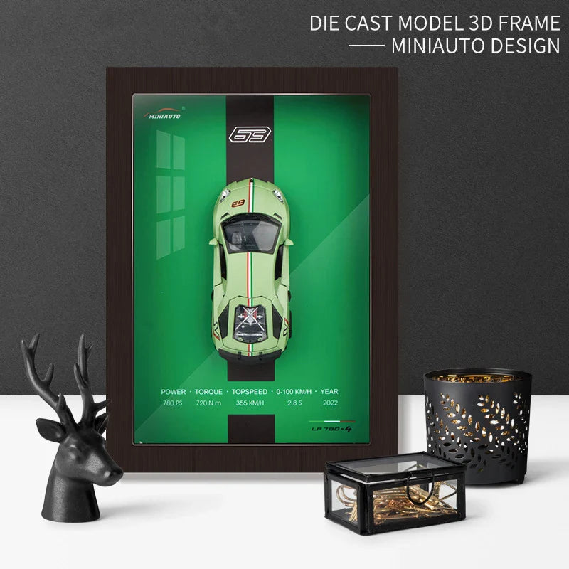 EcdorFrame™ 3D Car Frame